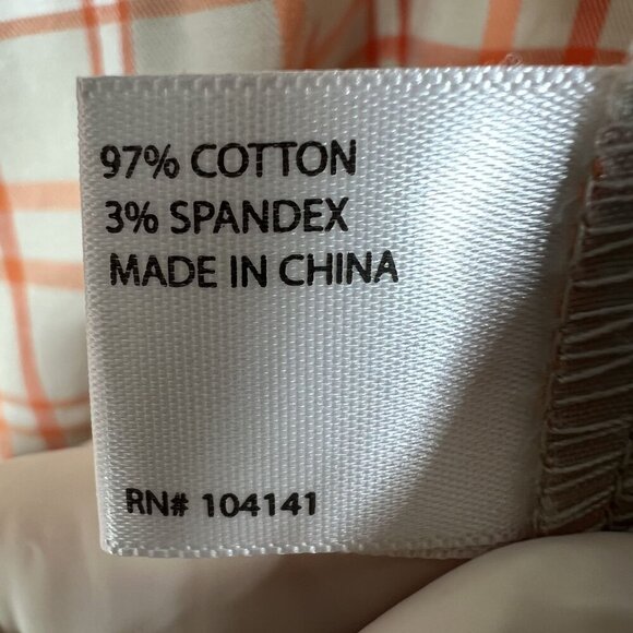 Lady Hagen NWT Womens 12 Bunker Bermuda Windowpane Plaid Golf Shorts Preppy - Picture 14 of 16